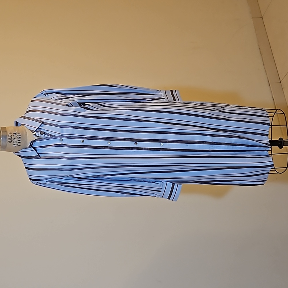 Tory burch striped shirtdress